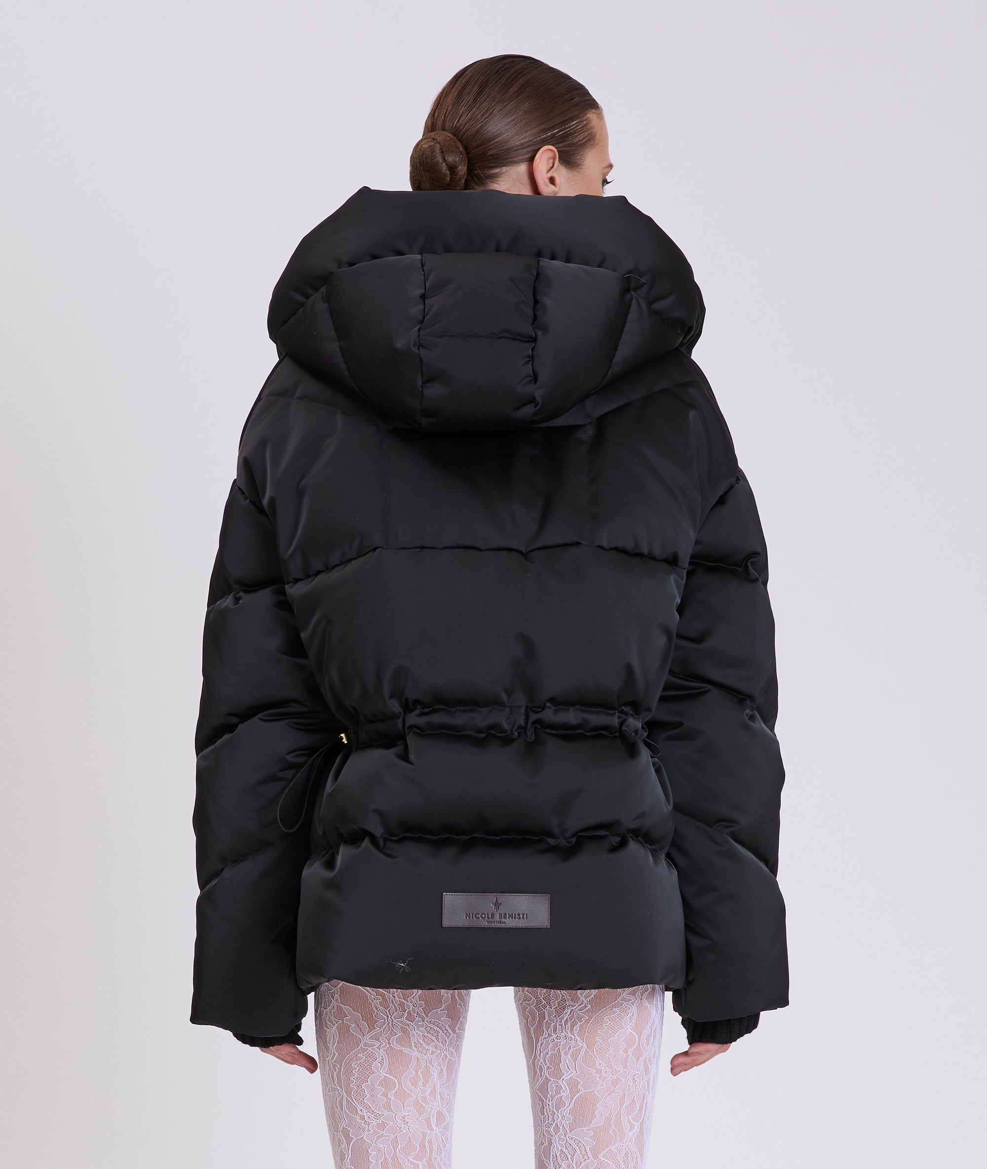 MONTAGUE SATIN | PUFFER JACKET – Nicole Benisti