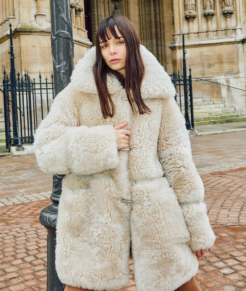 Nicole benisti shearling discount