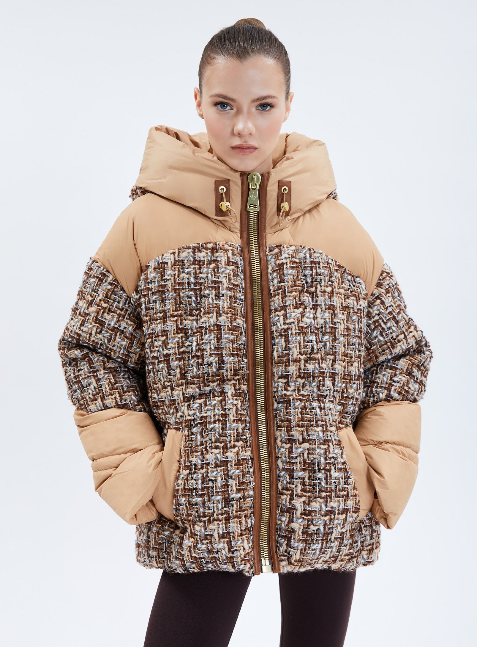 MATIGNON | TWEED JULES PUFFER JACKET – Nicole Benisti